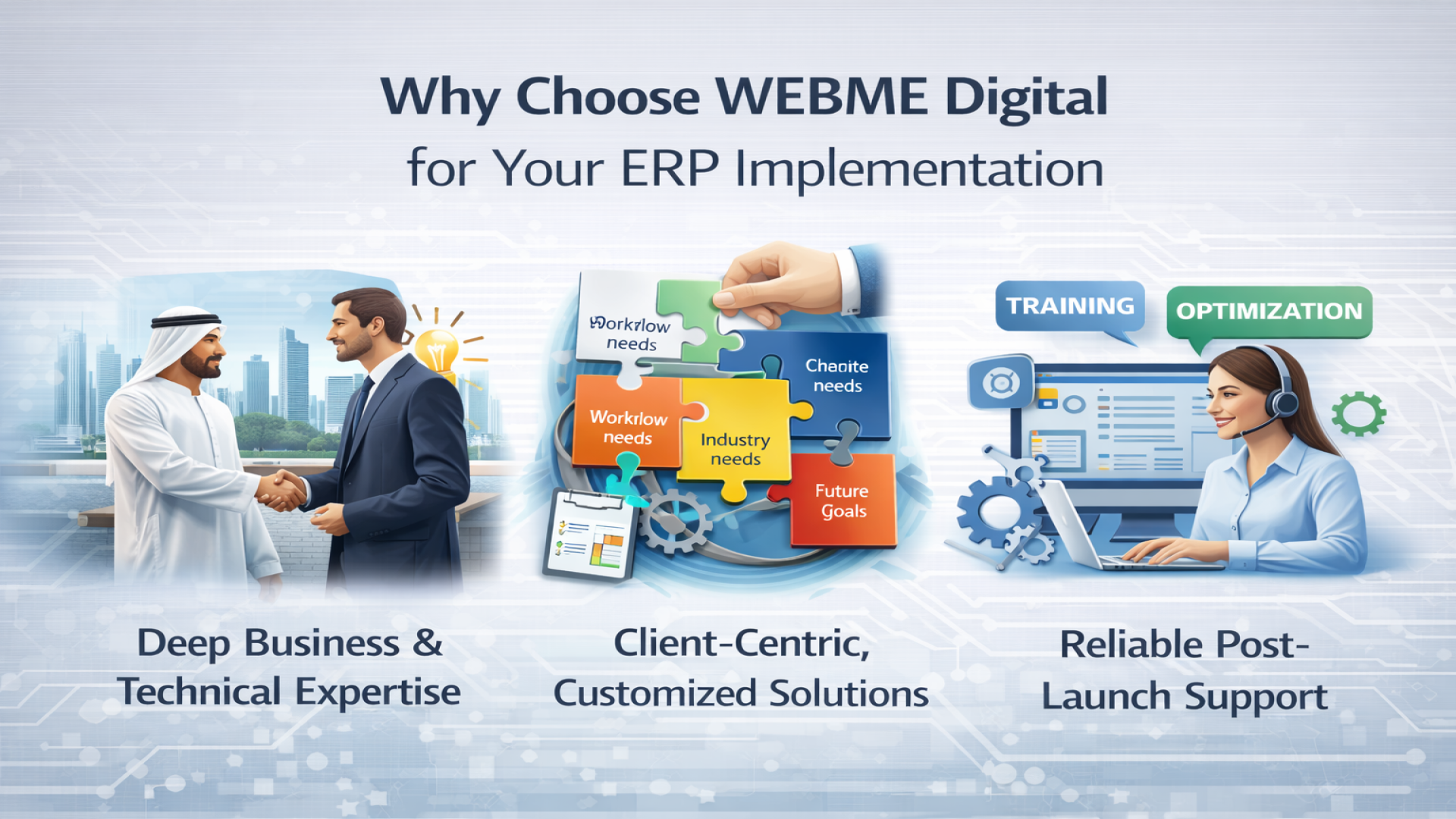 Why Choose WEBME Digital for Your ERP Implementation